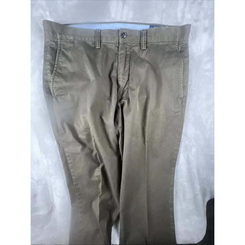 Polo Ralph Lauren The Polo Chino Classic Cotton Twill Kaki Pants Size W34 L30